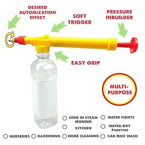 Adjustable High-Pressure Garden Pump Bottle Spray Gun